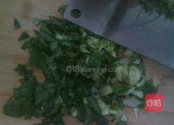 鸡蛋菜饼的做法图解2