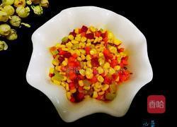 蔬菜玉米腊肠粒的做法图解8