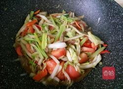 三彩炒米粉的做法图解4