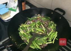 鸭胗炒蒜苗的做法图解7