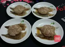 Illustration of how to make steamed eggs with shrimp meatloaf 4