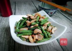 百合腰果炒缸豆的做法图解9