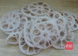 爽脆果汁藕的做法图解4