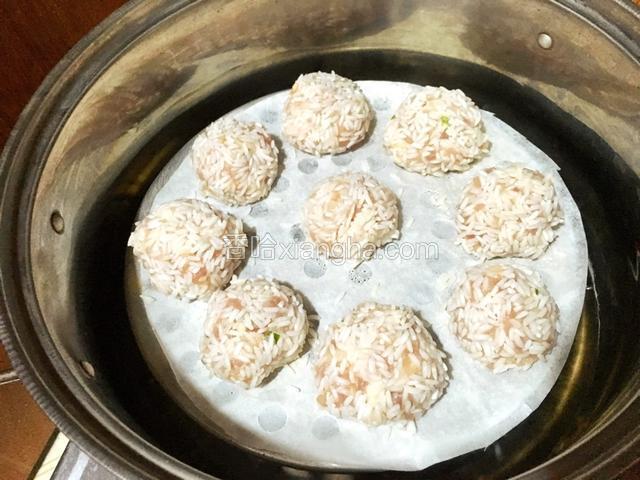 水开后蒸20分钟左右