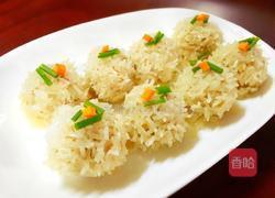 糯米珍珠丸子的做法图解10