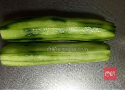 黄瓜酿肉的做法图解2