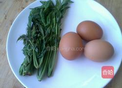 椿芽炒鸡蛋的做法图解2