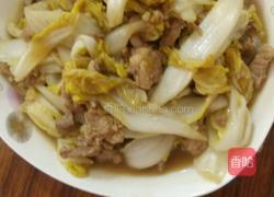 醋溜娃娃菜的做法图解4