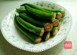 虎皮尖椒酿肉的做法图解4
