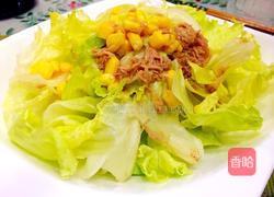 西生菜玉米沙拉的做法图解1