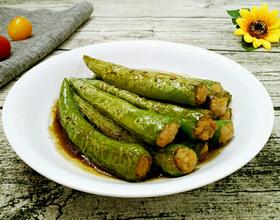 虎皮尖椒酿肉[图]