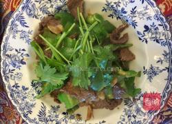 青椒炒牛肉的做法图解3