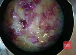 芍药鲜花粥的做法图解4