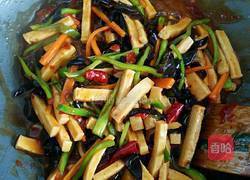 鱼香千页豆腐的做法图解7