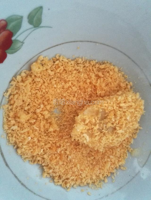 再裹一层面包糠