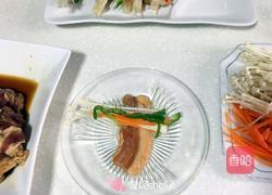 五花肉金针卷的做法图解4