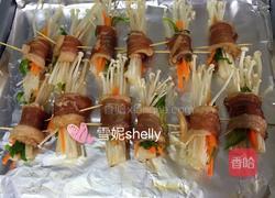 五花肉金针卷的做法图解6