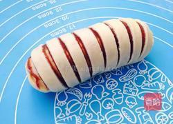 全麦豆沙面包卷的做法图解12