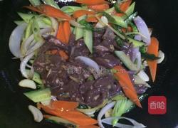 黄瓜片爆炒猪肝的做法图解9