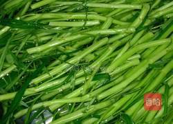 酸辣空心菜的做法图解1