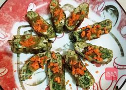 香椿鸡蛋卷的做法图解6