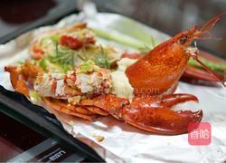 葱姜烤龙虾的做法图解4