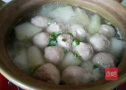 肉丸冬瓜汤的做法图解9