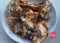 鸭架白玉汤的做法图解1