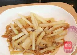 虾仁炒芥菜头的做法图解7