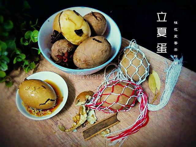 立夏蛋之桂花五香茶叶蛋
