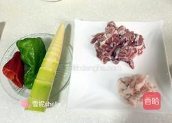 鲜笋肉丝的做法图解1
