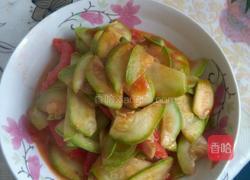 西葫芦炒西红柿的做法图解5