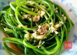 凉拌手撕蒜苔的做法图解6