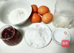 草莓酱蛋糕卷的做法图解1