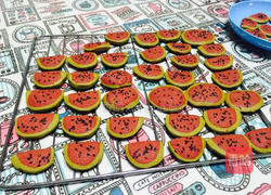 西瓜饼干的做法图解6