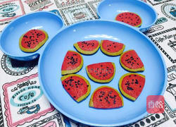 西瓜饼干的做法图解7