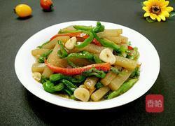 青椒炒魔芋的做法图解8