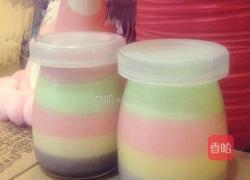 QQ糖七彩果冻的做法图解3