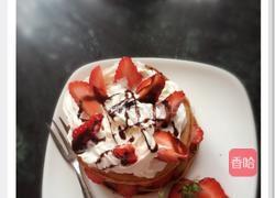 草莓松饼的做法图解9