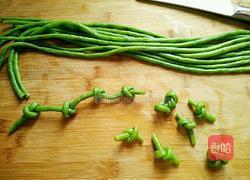 风味豇豆结的做法图解3
