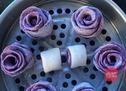 紫薯馒头的做法图解4