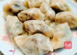 槐花饺子的做法图解5