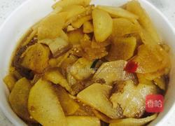 白萝卜烧肉的做法图解5