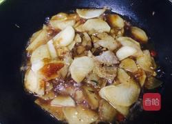 白萝卜烧肉的做法图解4