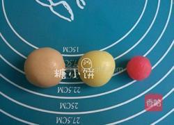 糖小饼美食「和果子 桃子」的做法图解1