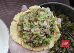 玉米面馅团子的做法图解11