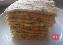 胡萝卜鸡蛋饼的做法图解5