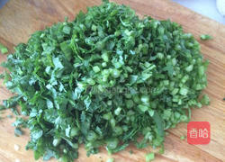 茼蒿丸子的做法图解2