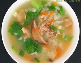 香菇滑鸡粥[图]