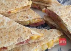 Corn cheese cake recipe illustration 8